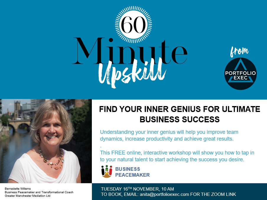 60-Minute Upskill - Find Your Inner Genius For Ultimate Business Success